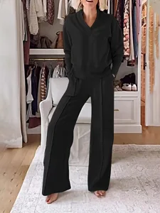 damen-bluse-hosen-sets-langarm-v-a-16133855-schwarz-2