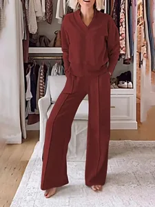 damen-bluse-hosen-sets-langarm-v-a-16133855-wein-3