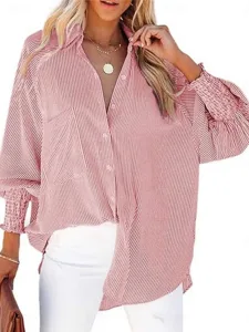 damen-bluse-knopfe-druck-gestreift-15335014-rosa-3