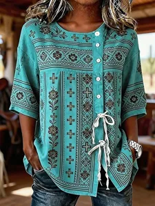 damen-bluse-knopfe-druck-grafik-ge-18747135-blau-3
