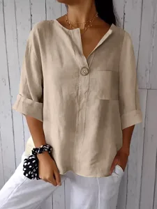 damen-bluse-knopfe-einfarbig-elega-14116338-beige-6