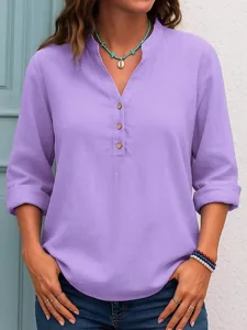 damen-bluse-knopfe-einfarbig-tagli-18677179-purpur-6