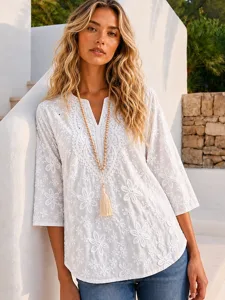 damen-bluse-lochmuster-einfarbig-s-19616254-wei-1