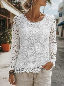 damen-bluse-spitze-einfarbig-elega-14137091-wei-1
