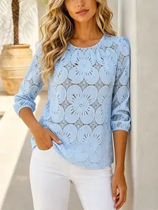damen-bluse-spitze-einfarbig-stilv-15224485-blau-1