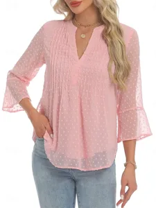 damen-bluse-spitze-knopfe-einfarbi-10604295-default-2