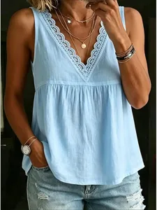 damen-bluse-tanktop-spitze-einfarb-17340472-blau-1