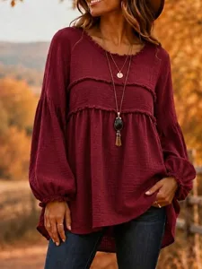 damen-boho-hemd-quaste-bohemien-ak-14916177-wein-2
