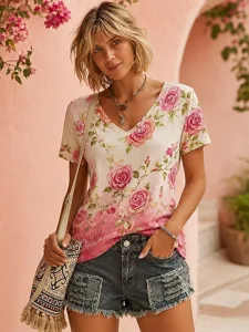 damen-boho-t-shirt-sommeroberteile-19155288-rosa-5