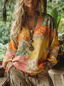 damen-boho-t-shirt-t-shirt-t-shirt-18625876-orange-1