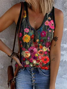 damen-camisole-tanktop-blumen-graf-11974774-schwarz-5