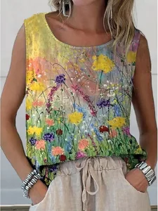 damen-camisole-tanktop-blumen-graf-13691766-gelb-1