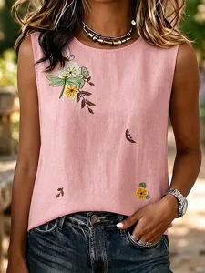 damen-camisole-tanktop-blumen-graf-16556450-rosa-4