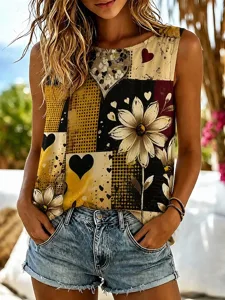 damen-camisole-tanktop-blumen-graf-19043899-braun-3