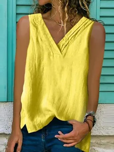 damen-camisole-tanktop-einfarbig-t-11193152-gelb-9