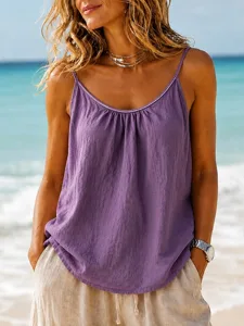 damen-camisole-tanktop-gerafft-ein-10713345-purpur-1