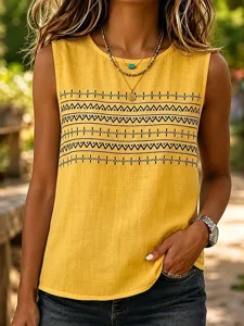 damen-camisole-tanktop-grafik-geom-18721758-gelb-1