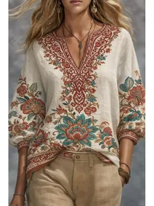 damen-freizeithemd-bluse-druck-blu-12091300-khaki-3