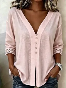 damen-hemd-bluse-knopfe-einfarbig-17650056-rosa-2