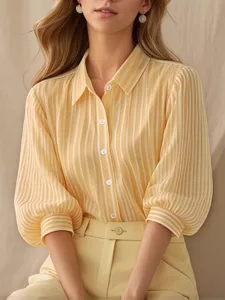 damen-hemd-bluse-knopfe-gestreift-19289471-gelb-1