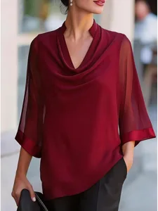 damen-hemd-bluse-patchwork-einfarb-10400270-weinrot-4