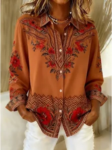 damen-hemd-bluse-patchwork-knopfe-10342324-orange-2