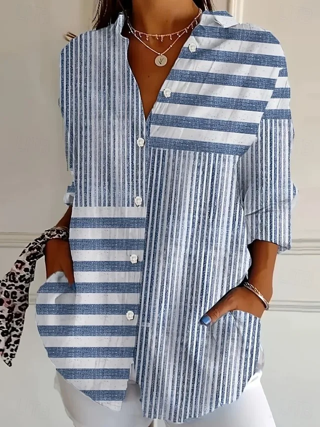 damen-hemd-bluse-patchwork-knopfe-19879717-blau-8