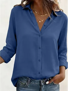 damen-hemd-chiffon-tops-knopfe-ein-17012181-blau-5