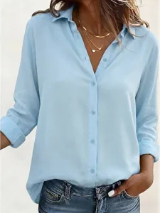 damen-hemd-chiffon-tops-knopfe-ein-17012181-leicht-blau-1