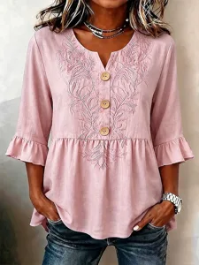 damen-hemd-druck-blumen-grafik-vin-19835043-rosa-9