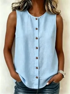 damen-hemd-einfarbig-einfach-bohem-14204817-himmelblau-2