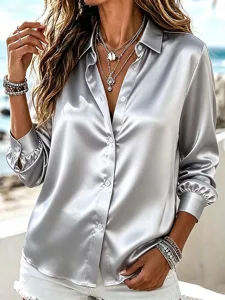 damen-hemd-elegant-satin-satin-top-10461250-silber-1