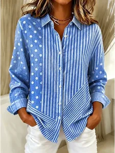 damen-hemd-knopfe-druck-grafik-kar-13970609-blau-2