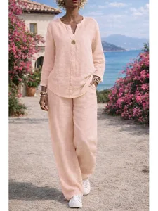 damen-hemd-leinenartiges-set-zweit-16908251-rosa-1
