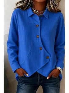 damen-hemd-waffel-poloshirts-textu-17855807-konigsblau-3