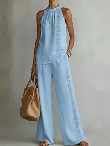 damen-hosen-sets-armellos-neckhold-15190870-blau-4