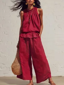 damen-hosen-sets-armellos-neckhold-17824941-rote-6