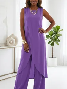 damen-hosen-sets-armellos-rundhals-18893995-purpur-5