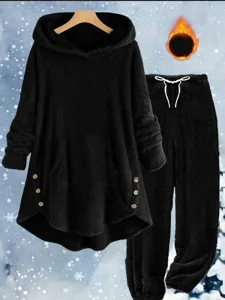 damen-hosen-sets-langarm-mit-kapuz-16294613-schwarz-3