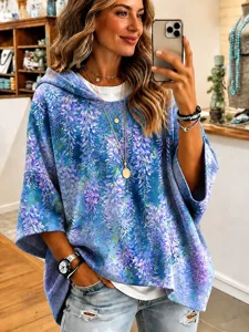damen-kapuzenpullover-druck-blumen-17539073-blau-2