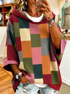 damen-kapuzenpullover-druck-grafik-19631298-weinrot-3
