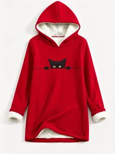 damen-kapuzenpullover-druck-grafik-19683474-rote-7