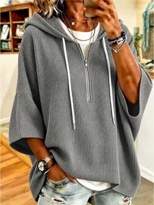 damen-kapuzenpullover-mit-waffelmu-16396870-grau-4