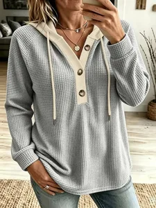 damen-kapuzenpullover-mit-waffelmu-18319425-grau-1