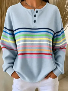 damen-langarmshirt-mit-waffelmuste-11785750-blau-4