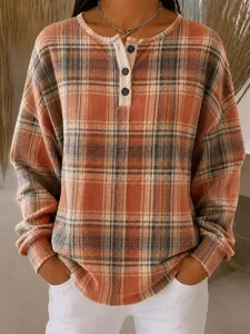 damen-langarmshirt-mit-waffelstruk-19870967-orange-2