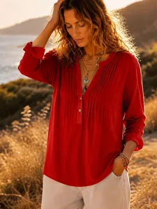 damen-leinenhemd-bluse-einfarbig-v-12663285-rote-6