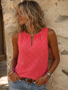 damen-oberteil-mit-osen-textur-loc-16345355-rosa-3
