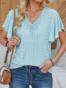 damen-pointelle-shirt-oberteil-mit-17546684-blau-1