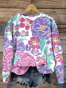 damen-pullover-sweatshirt-blumen-g-14157899-purpur-3